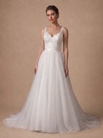 Robe de mariée jupe détachable