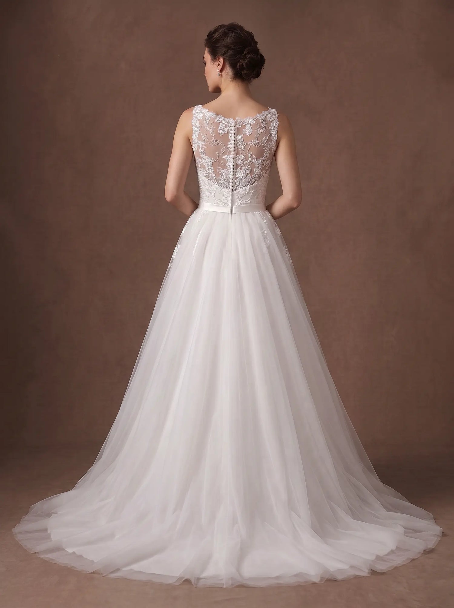 Robe de mariée jupe détachable