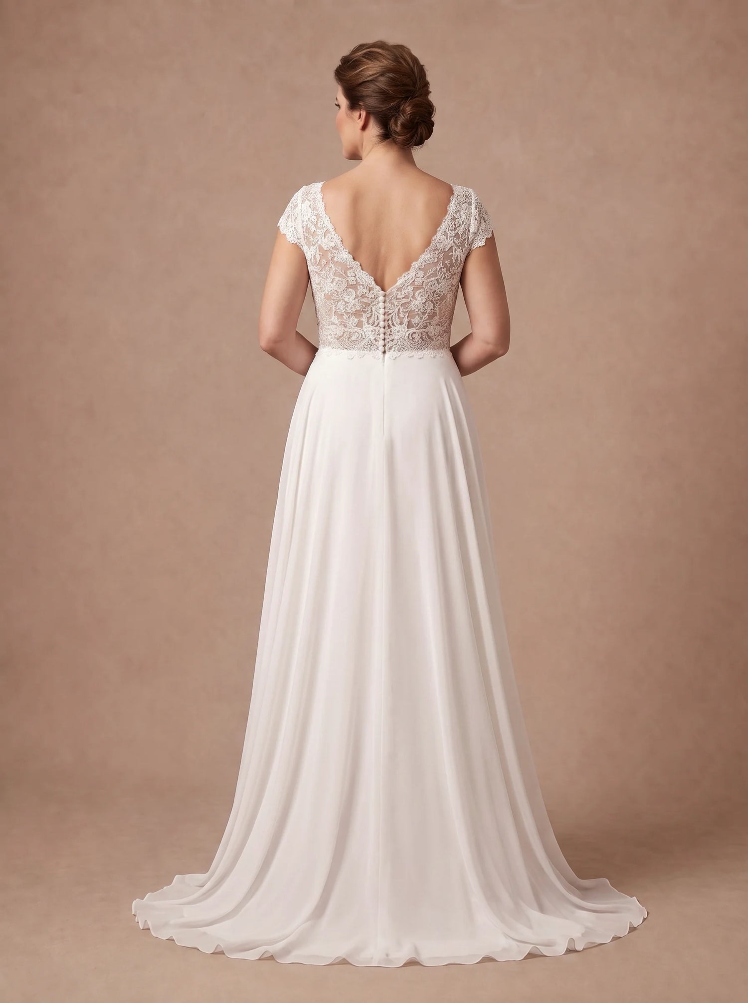 Robe de mariée pour femme de 60 ans