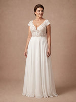 Robe de mariée pour femme de 60 ans