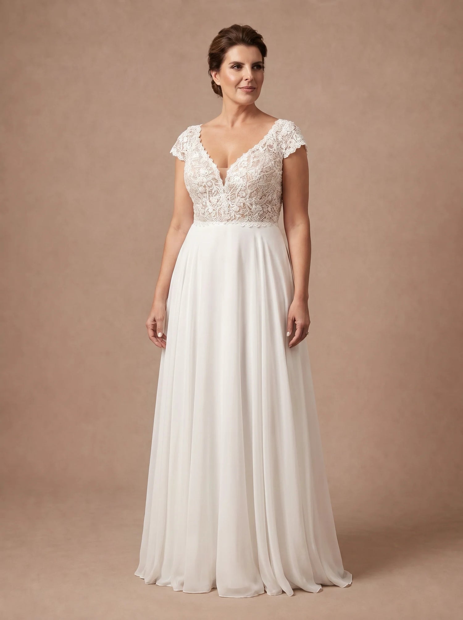 Robe de mariée pour femme de 60 ans