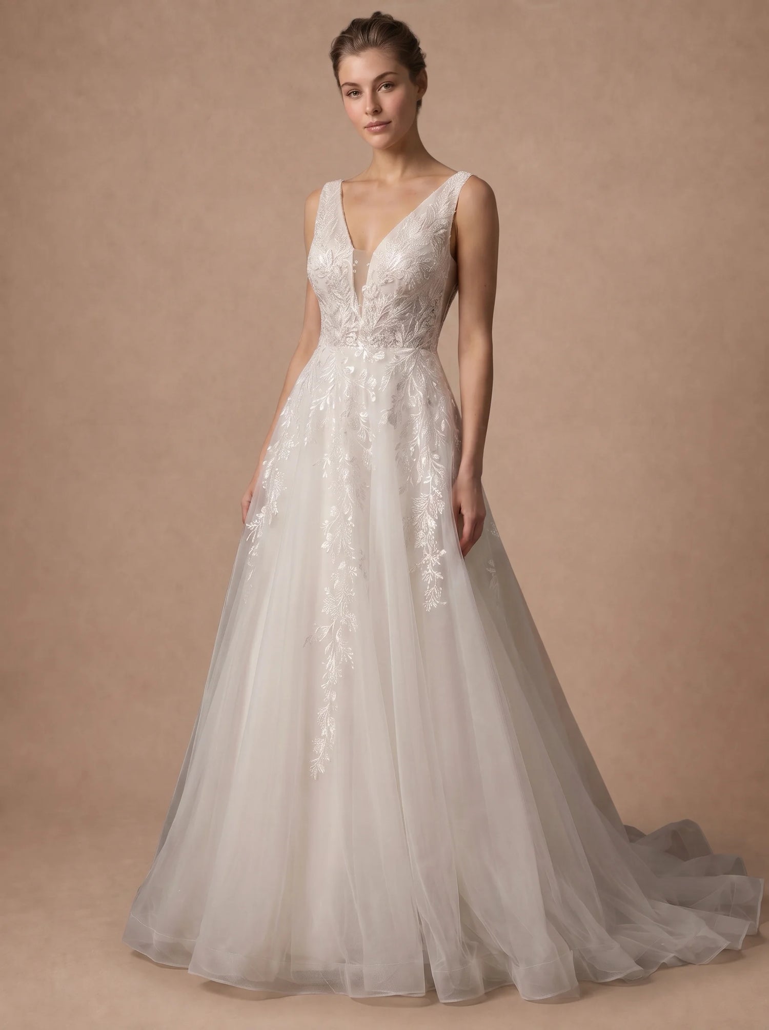 Robe de mariée princesse boheme