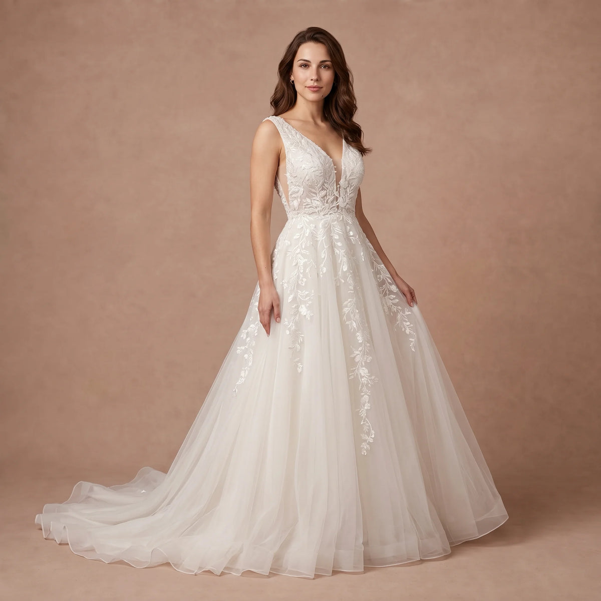 Robe de mariée princesse boheme
