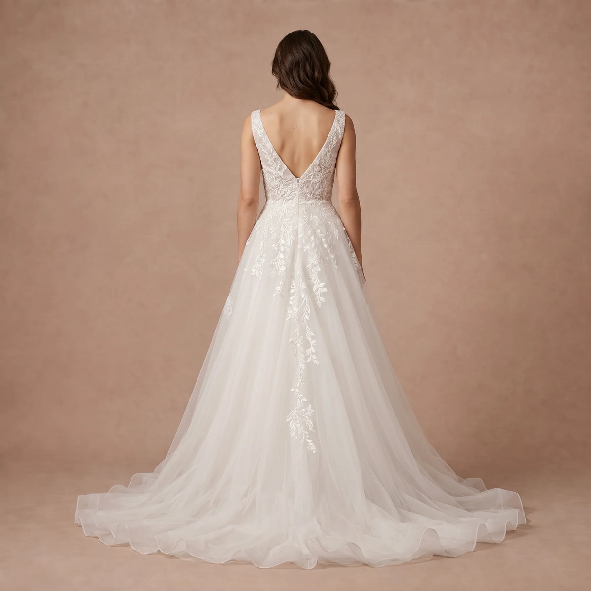 Robe de mariée princesse boheme