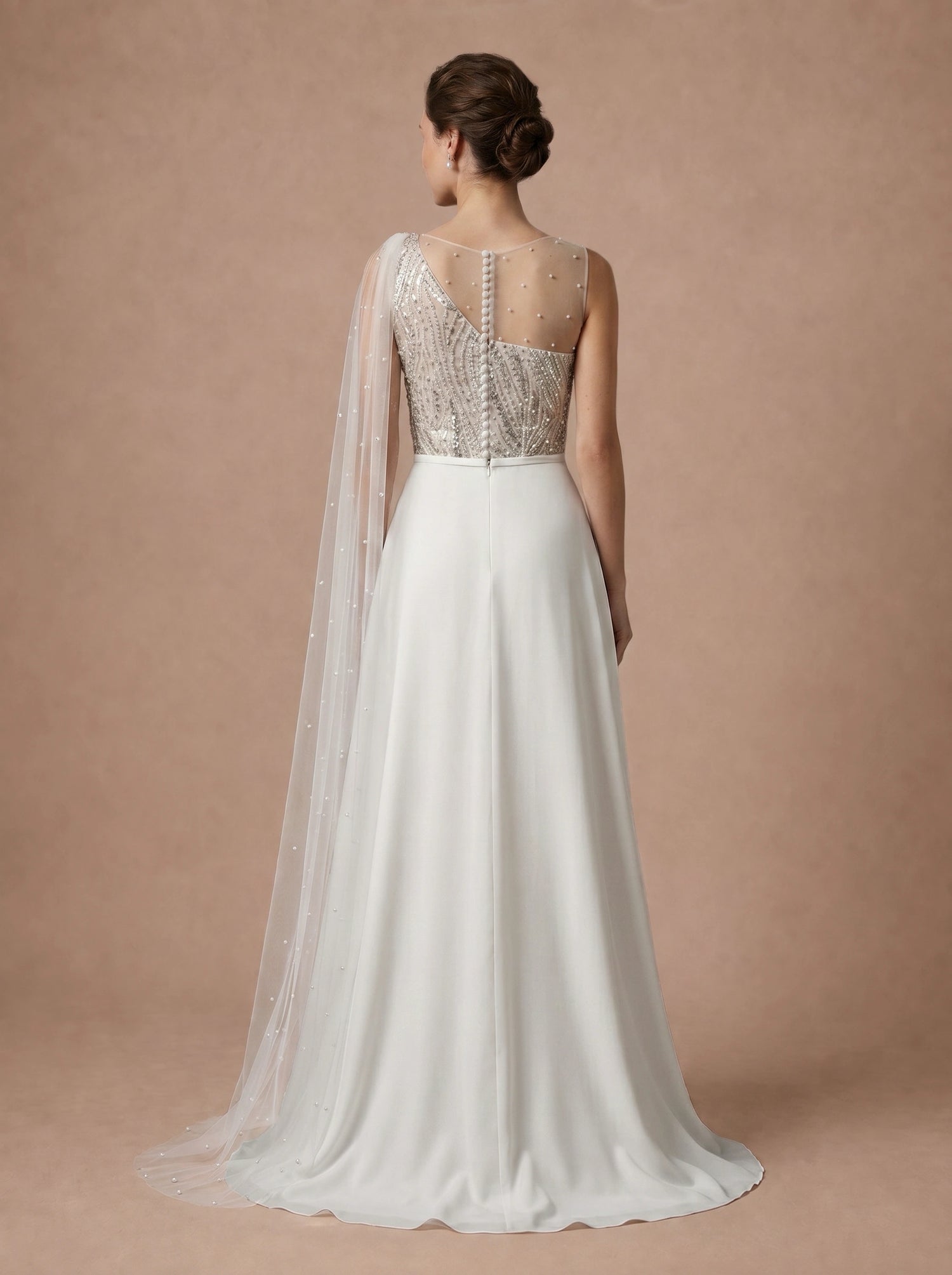 Robe de mariée simple et classe