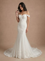 Robe de mariée sirène flamenco
