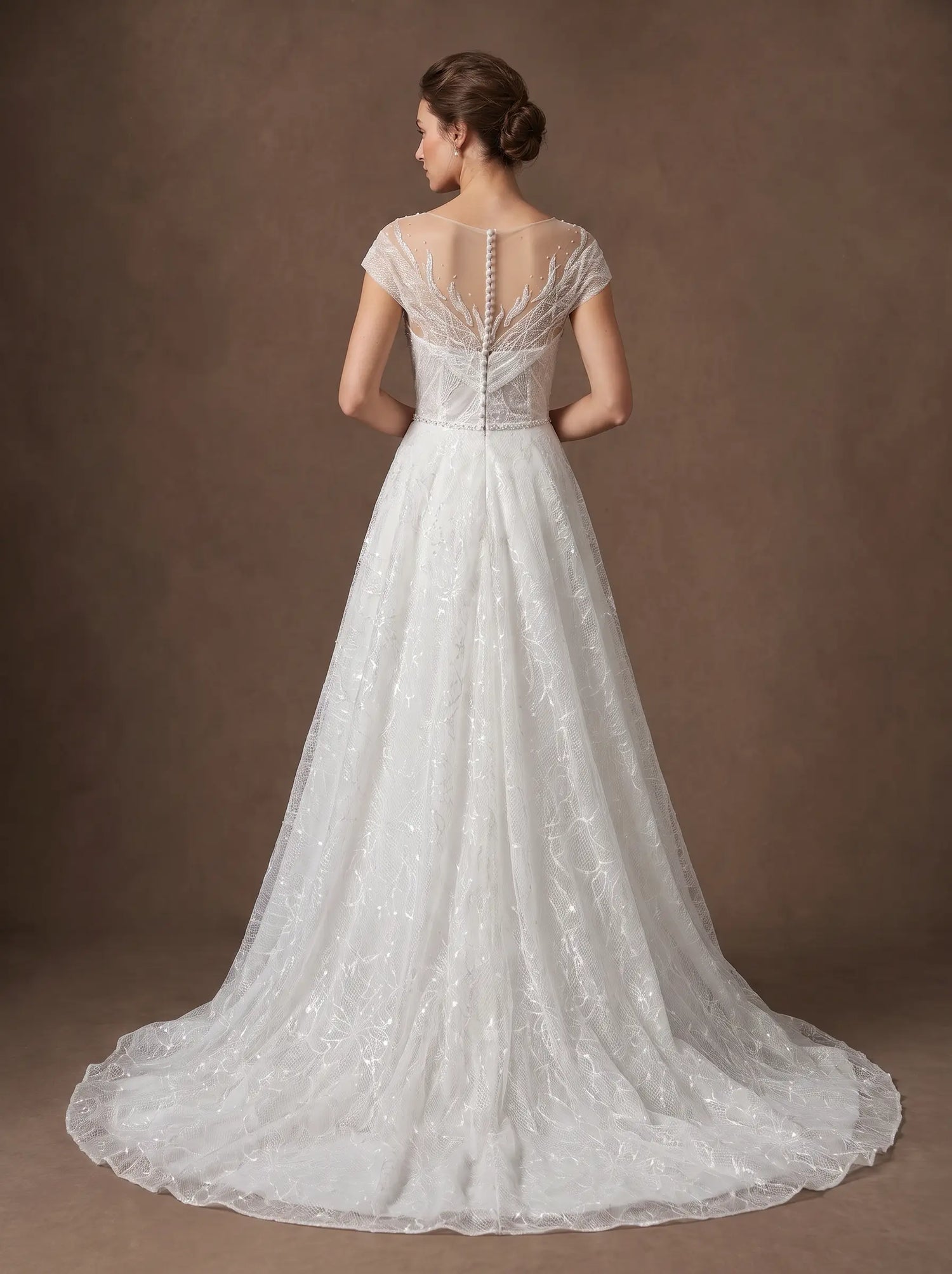 Robe de mariée vintage chic