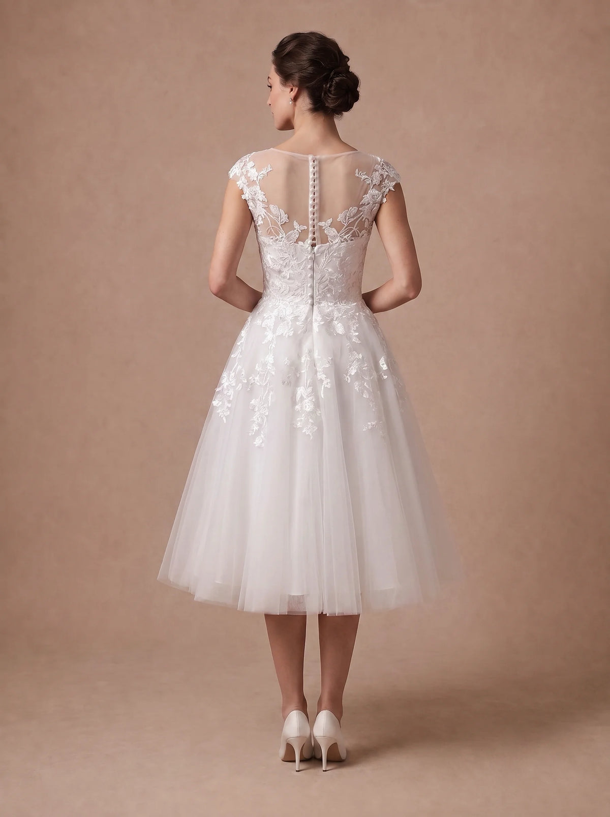 Robe de mariée classique vintage
