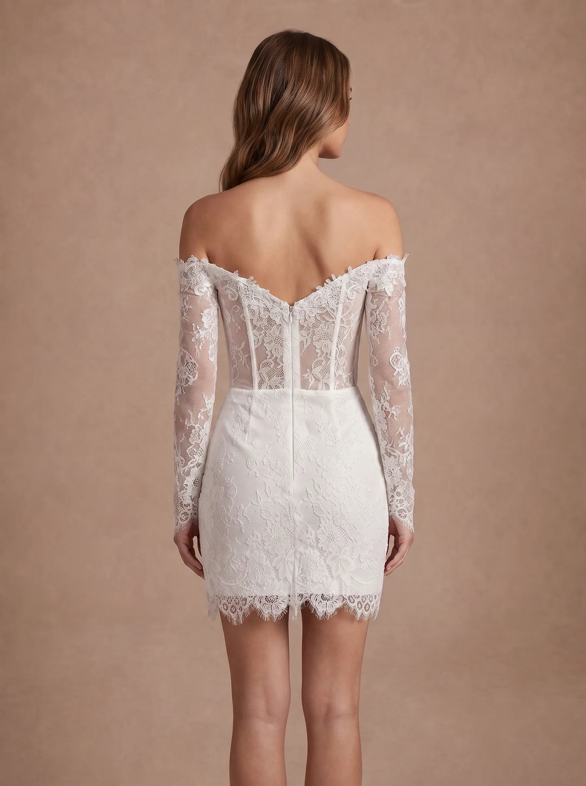 Robe de mariée courte rock