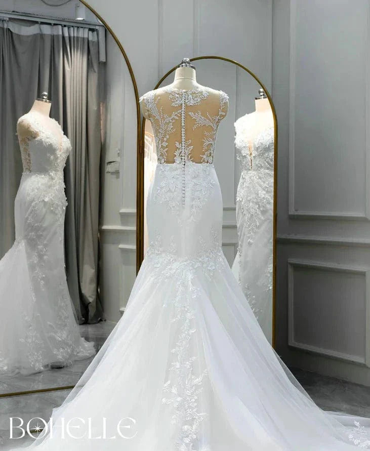Détails de Robe de mariée Sexy Chic