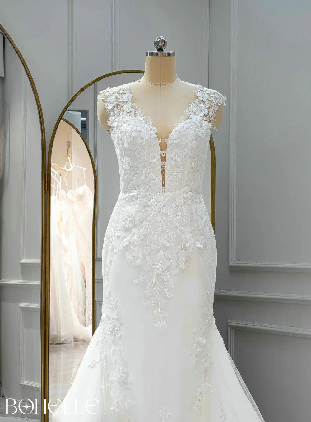 Robe de mariée Sexy Chic vue de dos