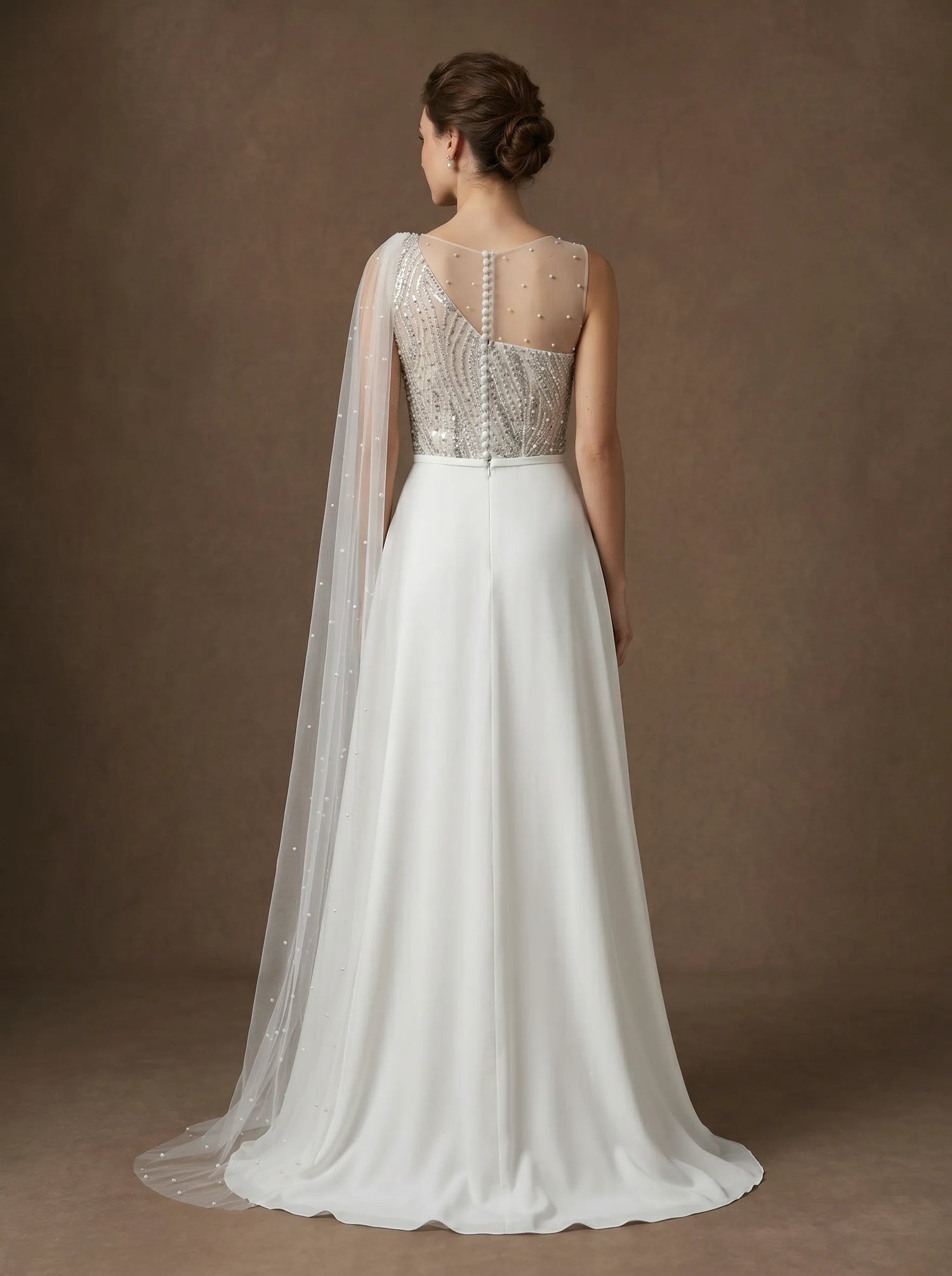 Robe de mariée simple et classe
