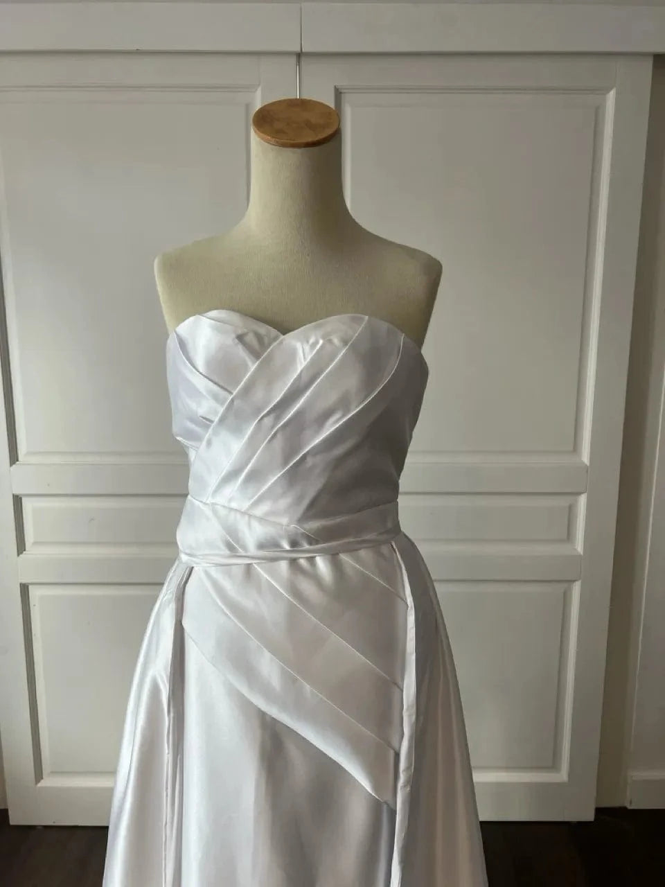 Robe de mariée sirène traine amovible classique