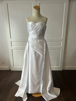Robe de mariée sirène traine amovible classique