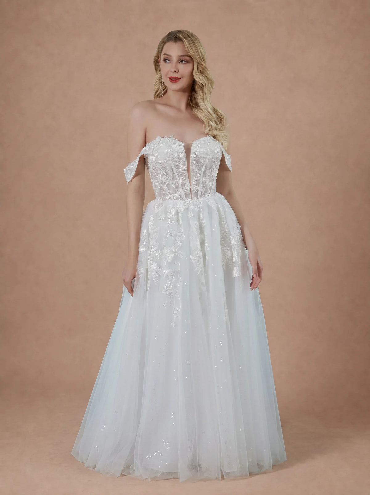Robe de mariée tulle bustier