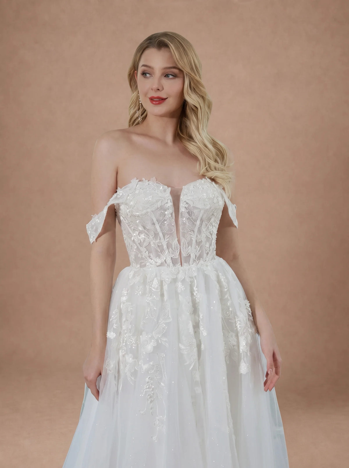 Robe de mariée tulle bustier
