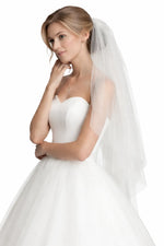 Voile de mariée court pas cher