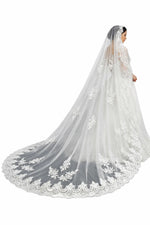 Voile de mariée dentelle ancienne