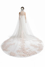 Voile de mariée moderne