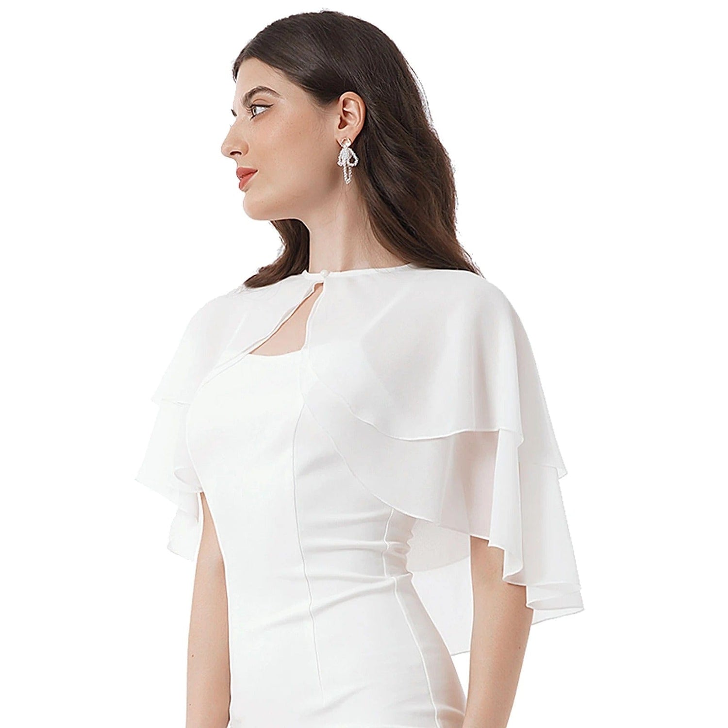 Détails de Bolero Mousseline Mariage