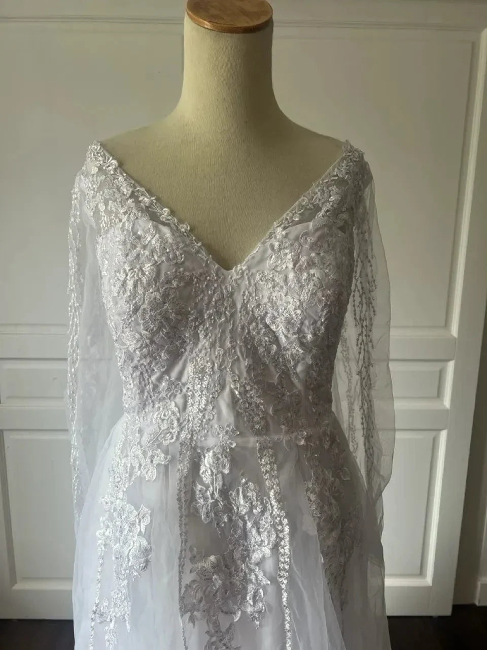Robe de mariée grande taille toulouse – vue détaillée