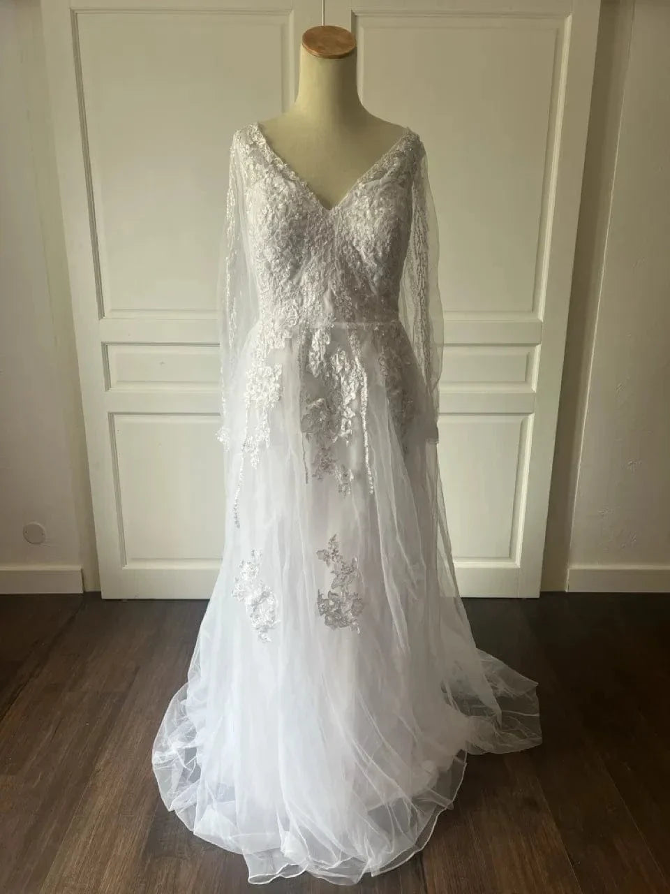 Robe de mariée grande taille toulouse – vue détaillée