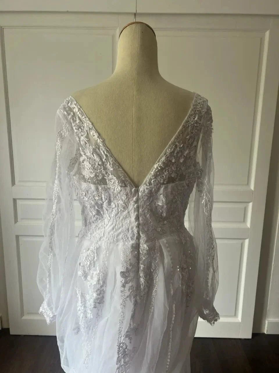 Robe de mariée grande taille toulouse – vue détaillée