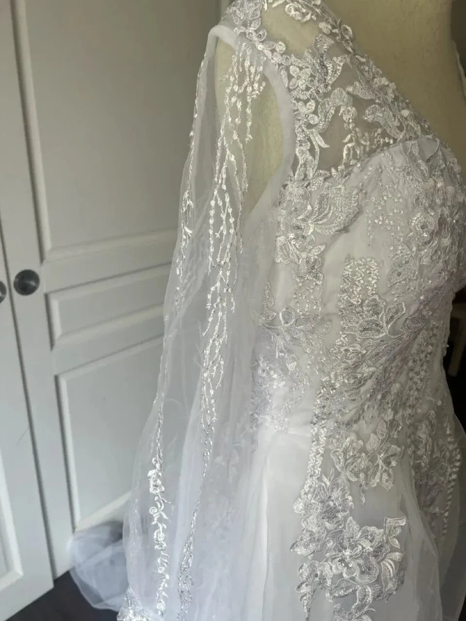 Robe de mariée grande taille toulouse – vue détaillée