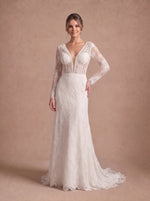 Robe de mariée plage bohème — Modèle — face