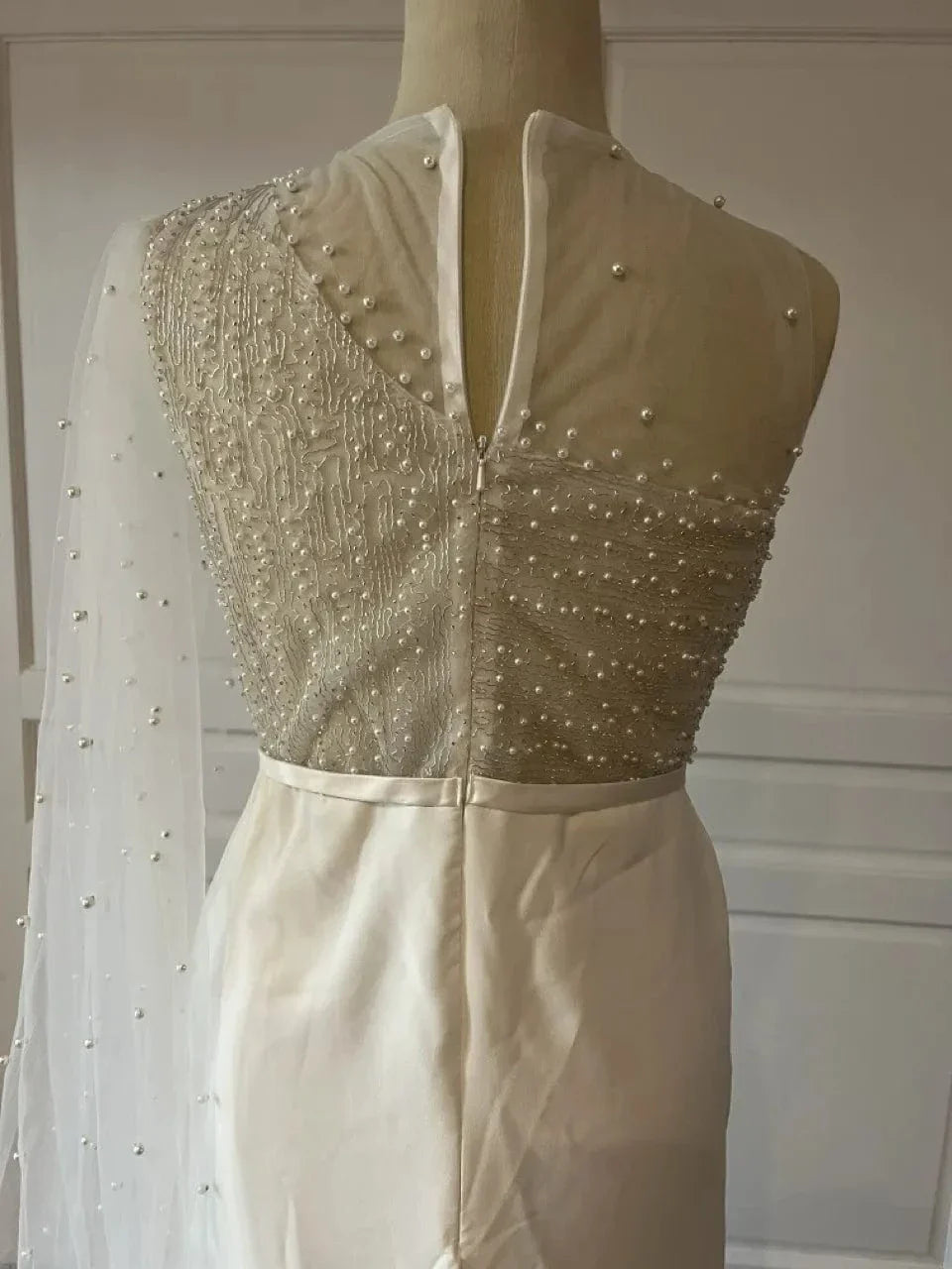 Robe de mariée sirene chic – vue détaillée