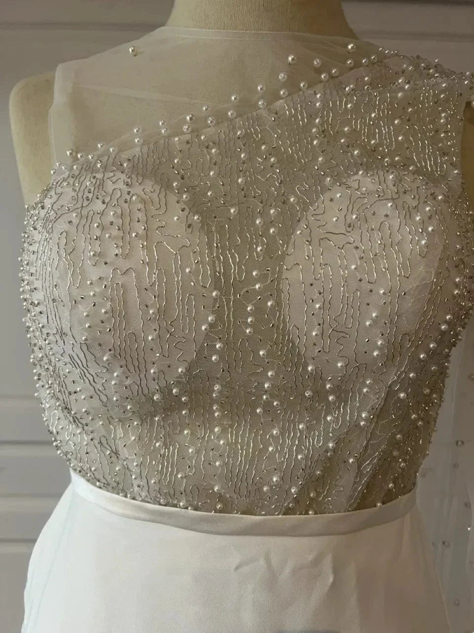 Robe de mariée sirene chic – vue détaillée