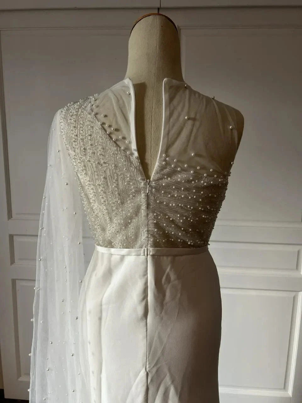 Robe de mariée sirene chic – vue détaillée