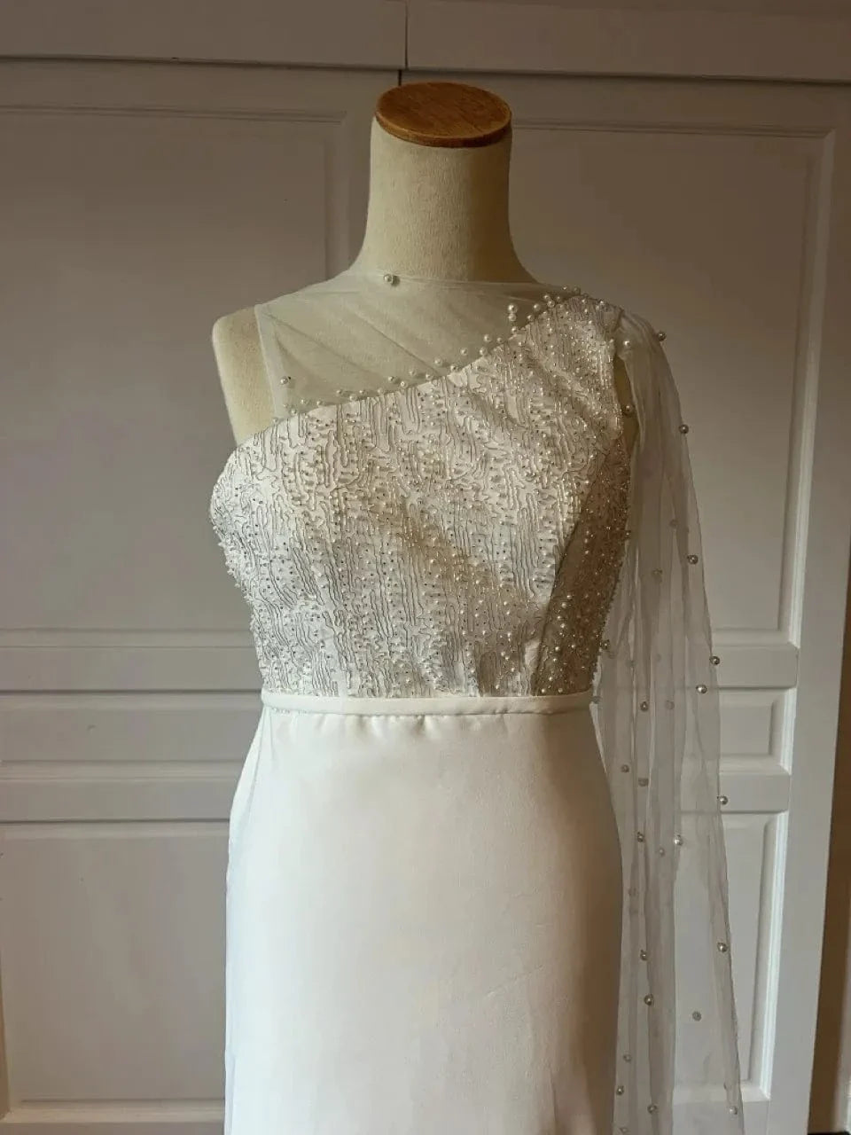 Robe de mariée sirene chic – vue détaillée
