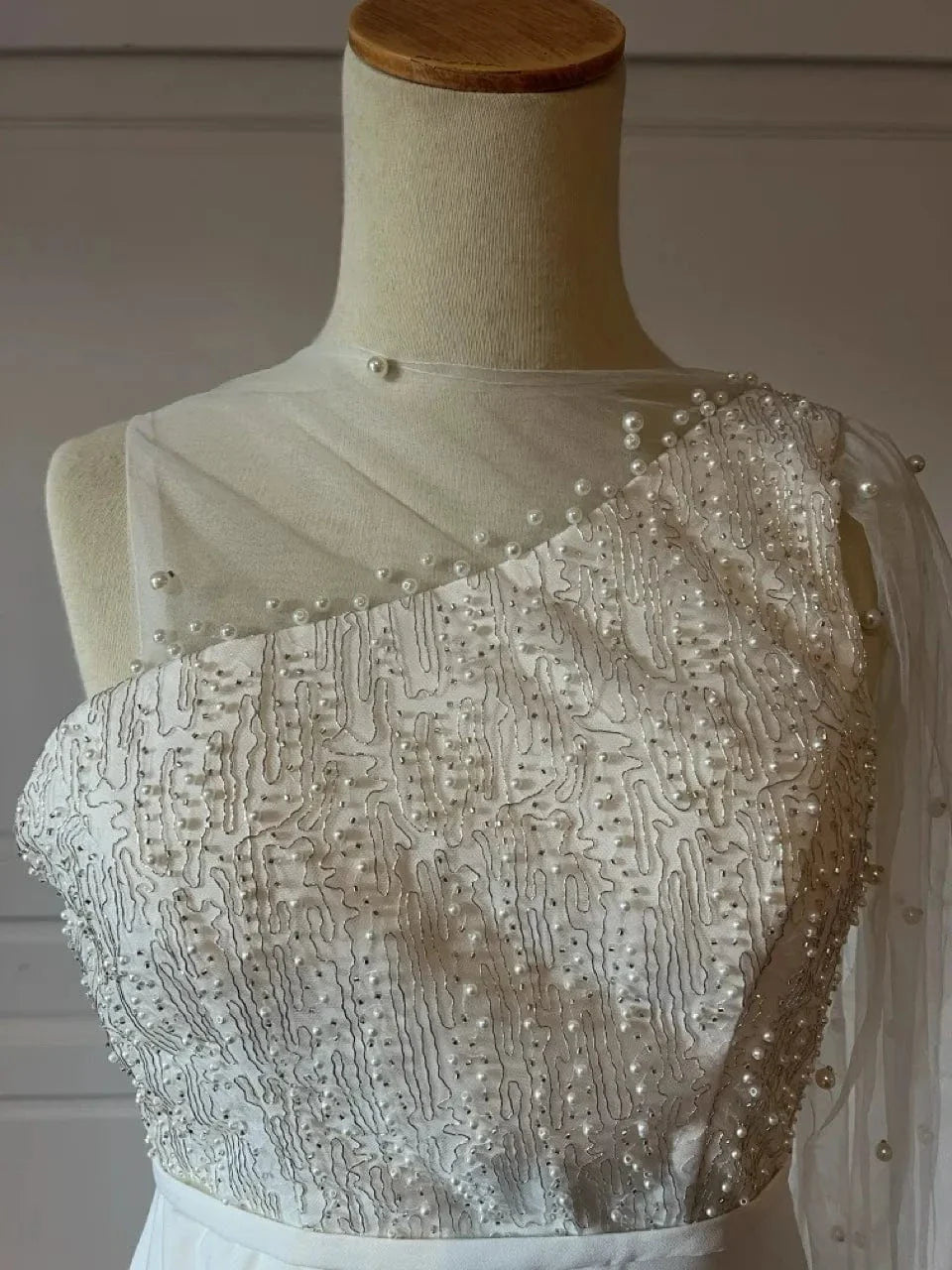 Robe de mariée sirene chic – vue détaillée