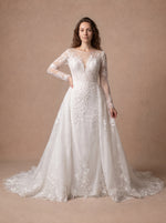 Robe de mariée Sirène Princesse — Modèle — face
