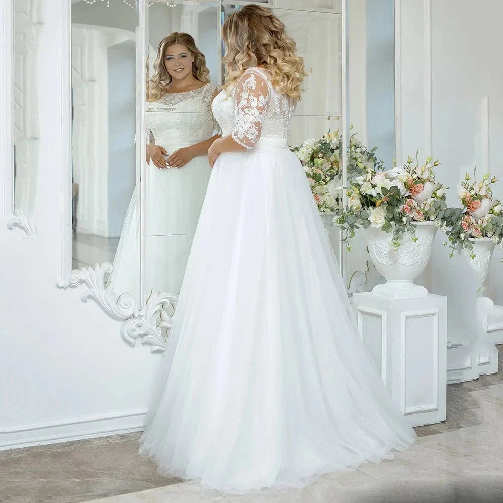 Robe de mariée grande taille paris – Bohelle - Main Image