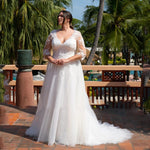 Robe Taille Empire Femme Ronde vue de face