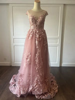 Robe de mariée vieux rose